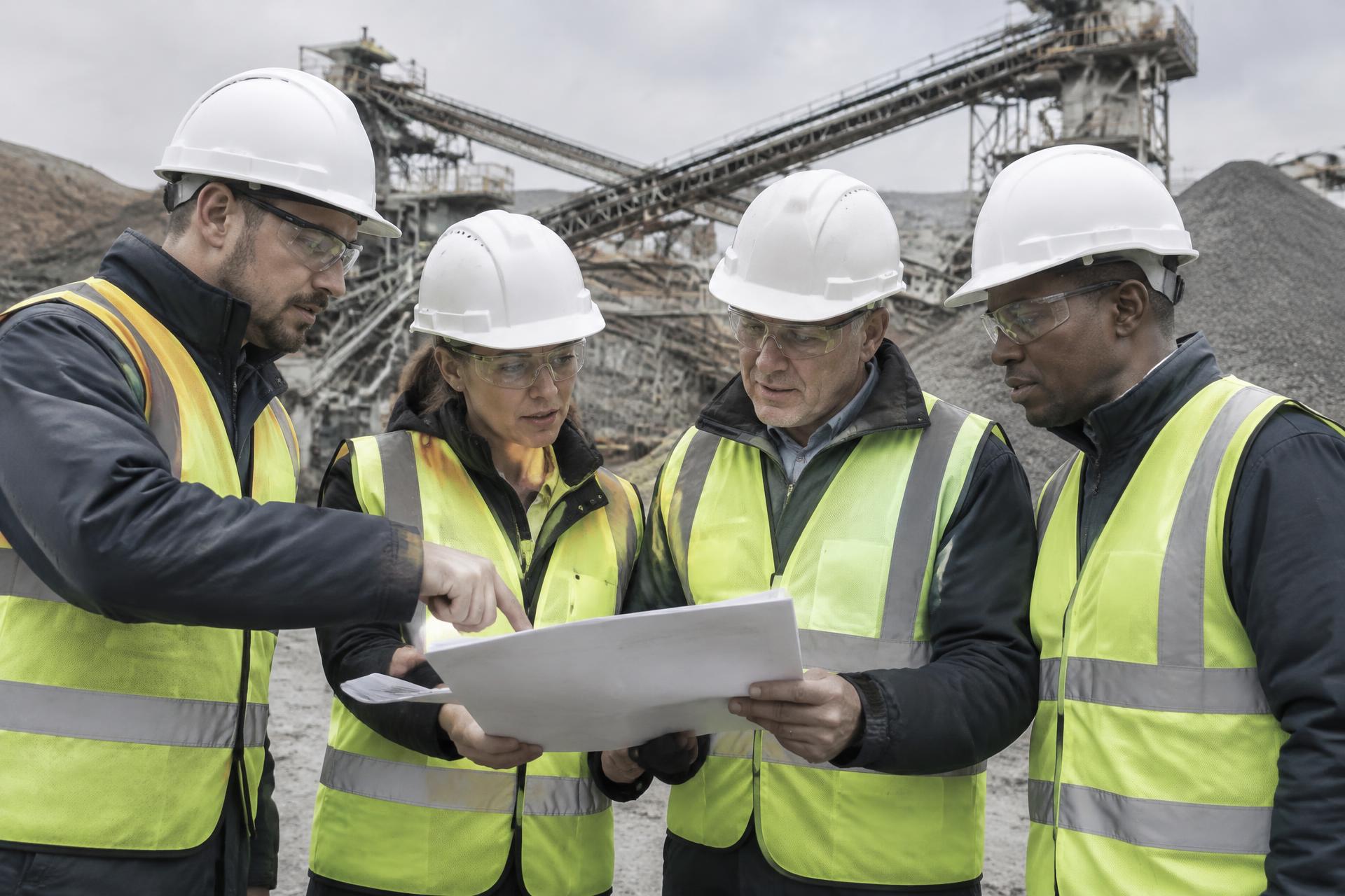 Equipe técnica especializada em operação